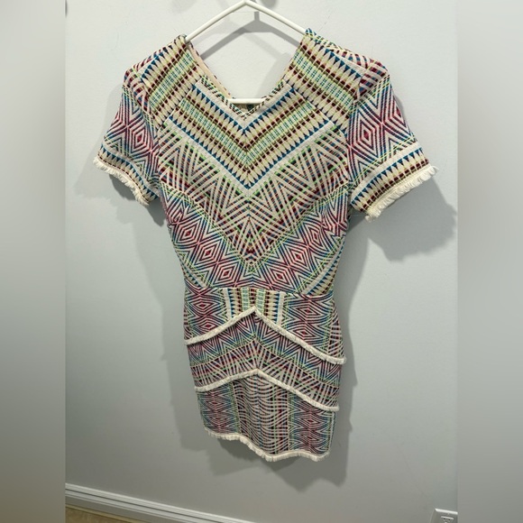 NWOT- Adelyn Rae - Jaylene Woven Shift Dress - Picture 2 of 13